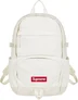 Supreme Denim Backpack - White (front)