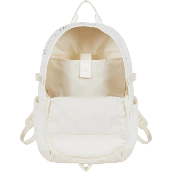 Supreme Denim Backpack - White (front)