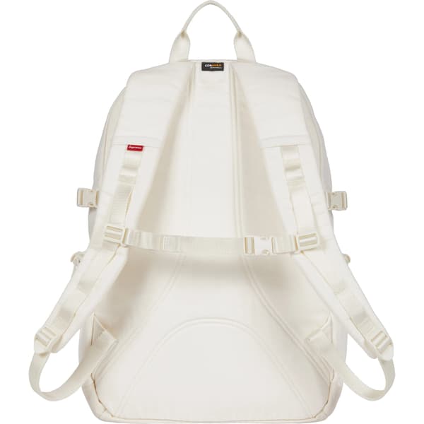 Supreme Denim Backpack - White (front)