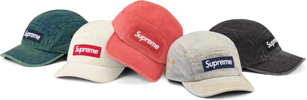 Supreme Denim Camp Cap - Product Image