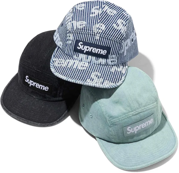 Supreme Denim Camp Cap - Product Image