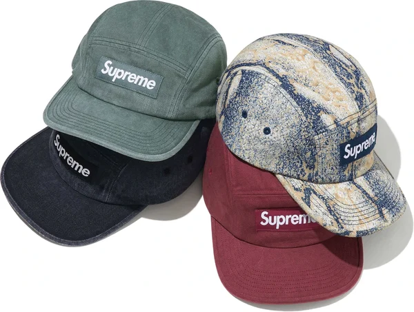 Supreme Denim Camp Cap - Product Image