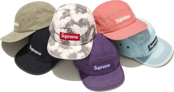 Supreme Denim Camp Cap - Product Image