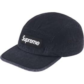 Supreme Denim Camp Cap Black