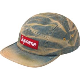 Supreme Denim Camp Cap Dirty Indigo