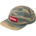 Supreme Denim Camp Cap - Dirty Indigo (front)