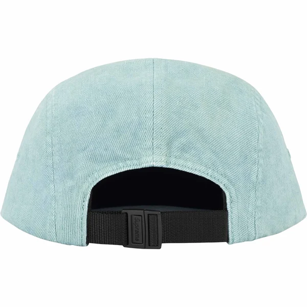 Supreme Denim Camp Cap - Mint (front)