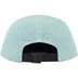 Supreme Denim Camp Cap - Mint (front)