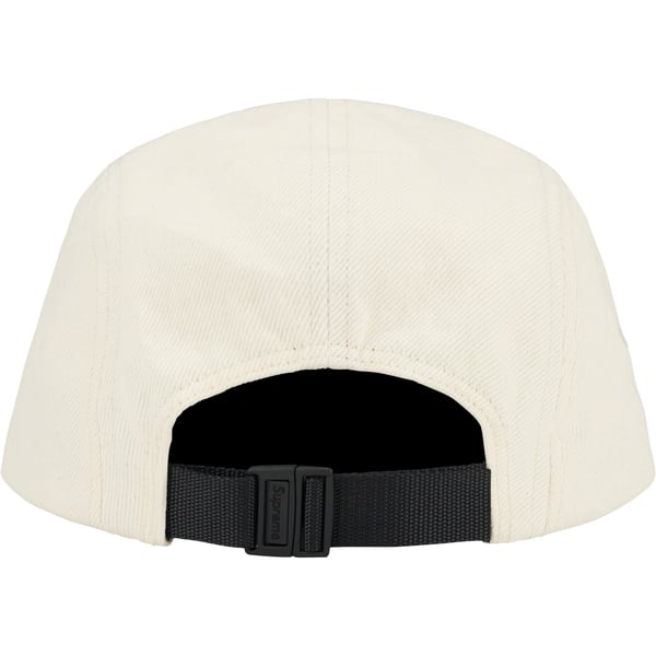 Supreme Denim Camp Cap - Natural (front)