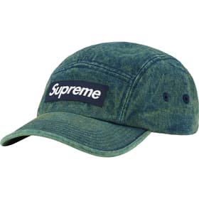 Supreme Denim Camp Cap Overdyed Green