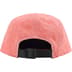 Supreme Denim Camp Cap - Pink (front)