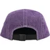 Supreme Denim Camp Cap - Purple (front)