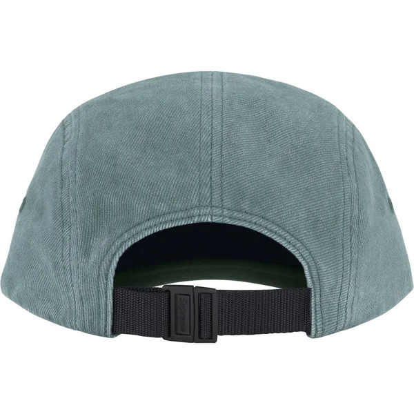 Supreme Denim Camp Cap - Teal (front)