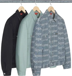 Supreme Denim Chore Trucker Jacket