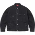 Supreme Denim Chore Trucker Jacket - Black (front)