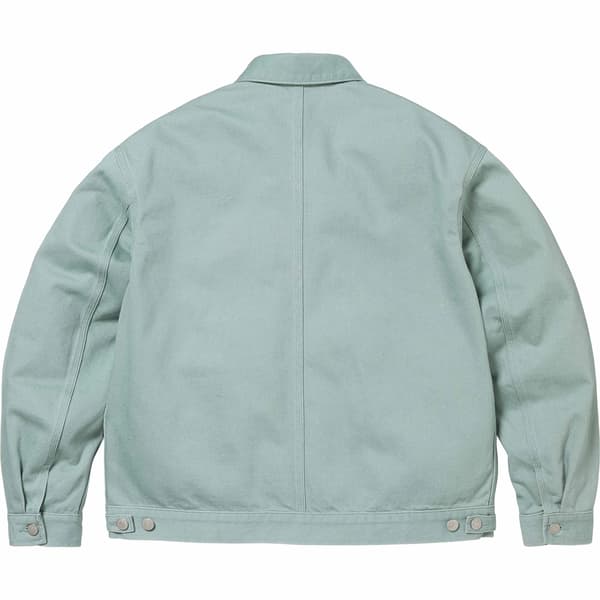 Supreme Denim Chore Trucker Jacket - Mint (front)