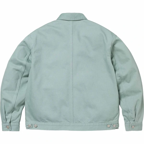 Supreme Denim Chore Trucker Jacket - Mint (front)