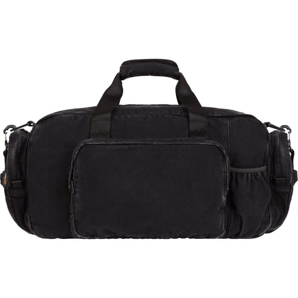 Supreme Denim Duffle Bag - Black (front)