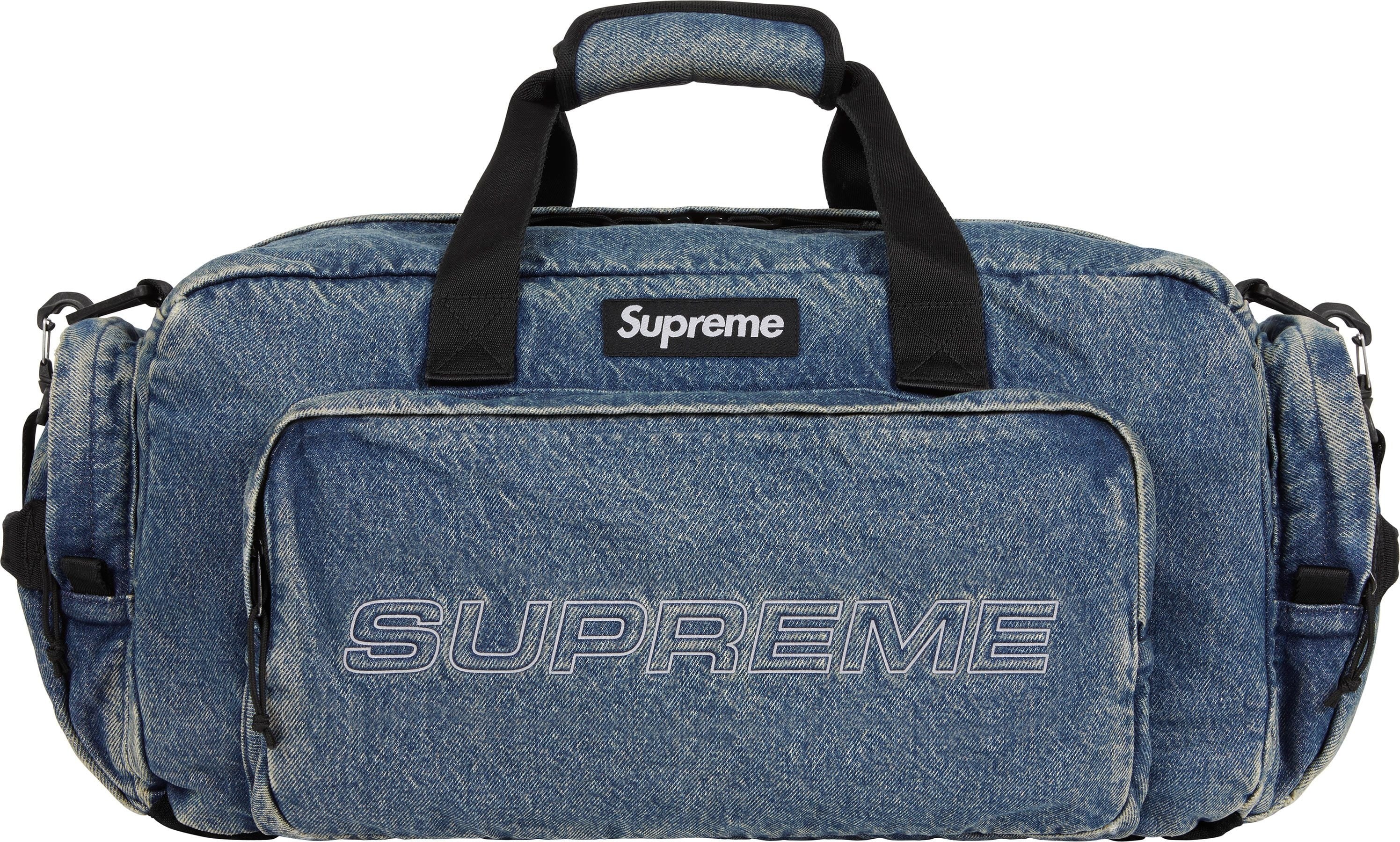 Supreme Denim Duffle Bag colorway 8