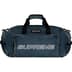 Supreme Denim Duffle Bag - Washed Indigo (front)