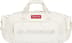 Supreme Denim Duffle Bag - White (front)