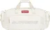 Supreme Denim Duffle Bag - White (front)