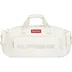 Supreme Denim Duffle Bag - White (front)