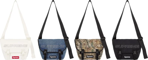 Supreme Denim Messenger Bag - Product Image