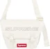 Supreme Denim Messenger Bag - White (front)