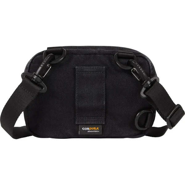 Supreme Denim Mini Shoulder Bag - Black (front)