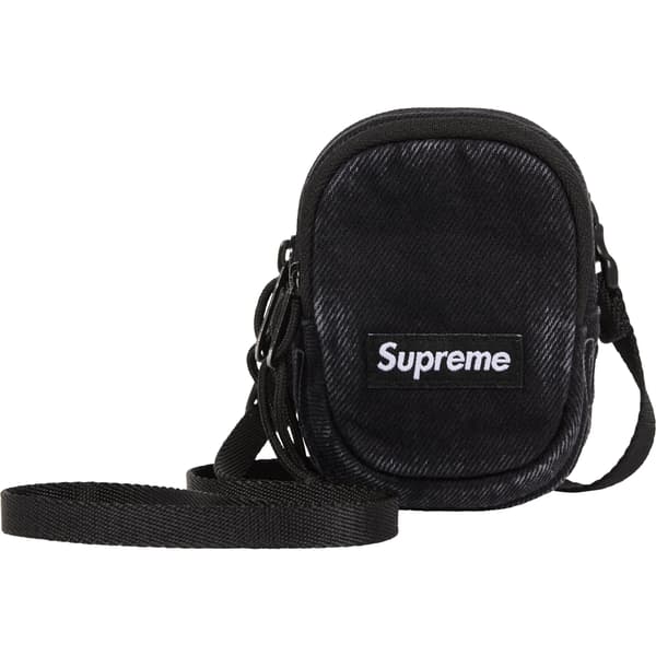 Supreme Denim Mini Utility Bag - Black (front)