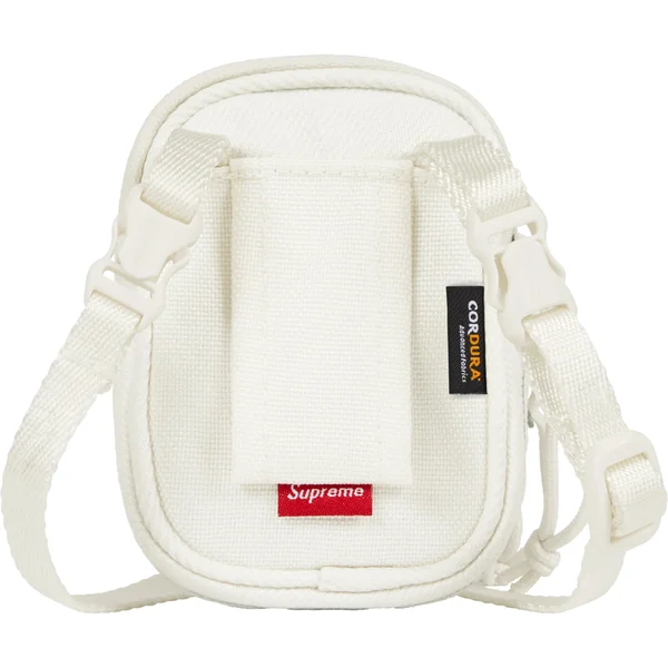 Supreme Denim Mini Utility Bag - White (front)