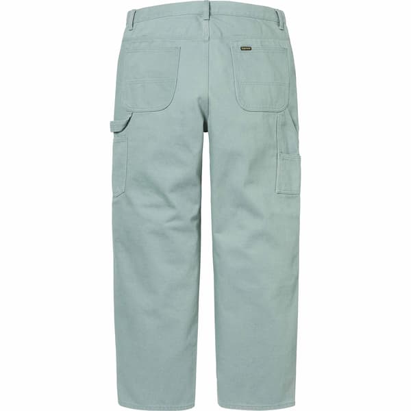 Supreme Denim Painter Pant - Mint (front)