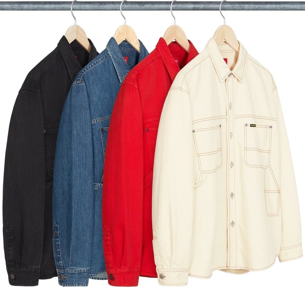 Supreme Denim Painter Shirt - Product Image