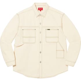 Supreme Denim Painter Shirt Natural