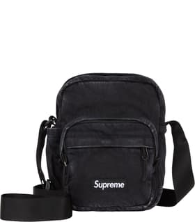 Supreme Denim Shoulder Bag Black