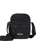 Supreme Denim Shoulder Bag - Black (front)