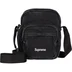 Supreme Denim Shoulder Bag - Black (front)