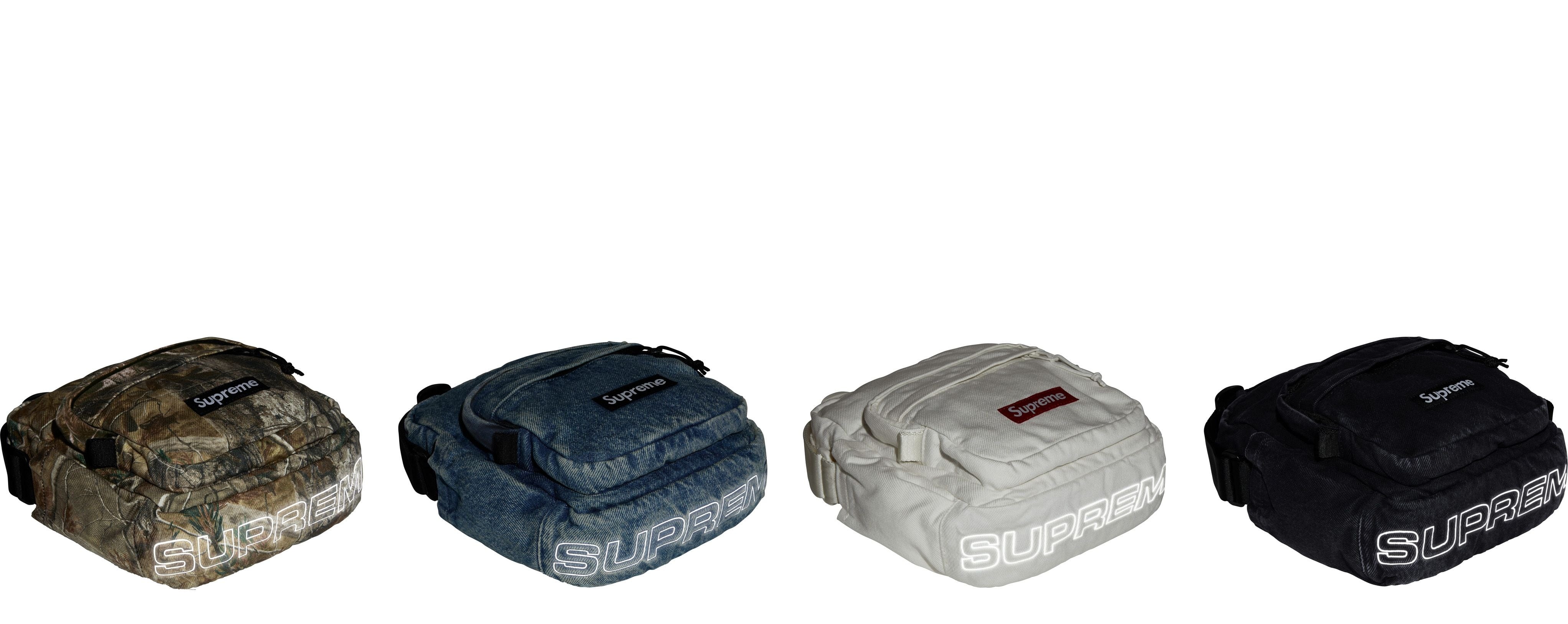 Supreme Denim Shoulder Bag colorway 27