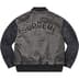 Supreme Denim Sleeve MA-1 - Black (front)