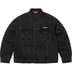 Supreme Denim Trucker Jacket - Black (front)