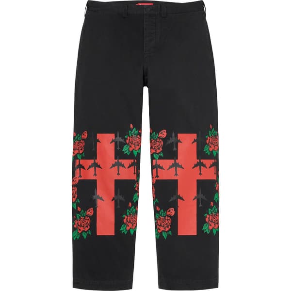 Supreme Destruction of Purity Chino Pant - Black (front)