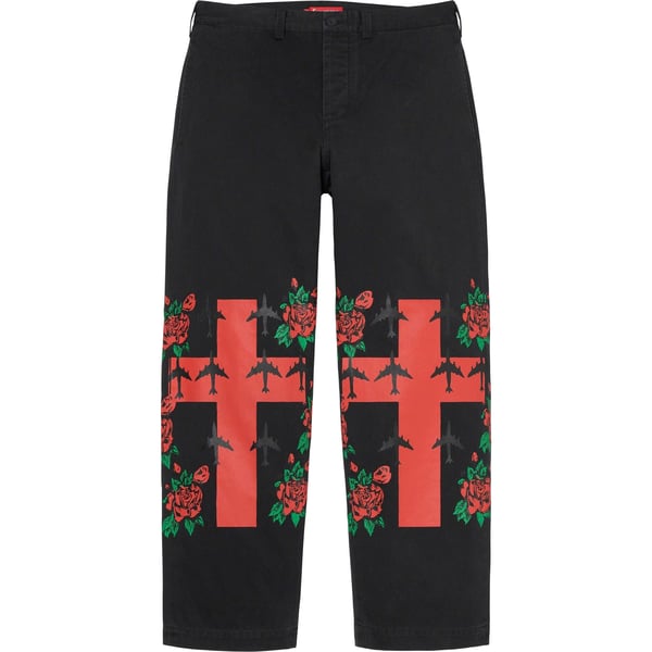 Supreme Destruction of Purity Chino Pant - Black (front)