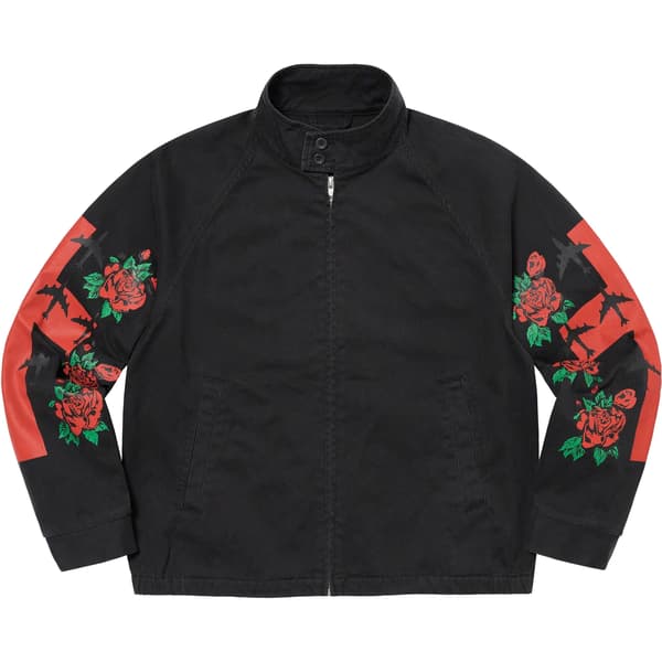 Supreme Destruction of Purity Harrington Jacket - Black (front)