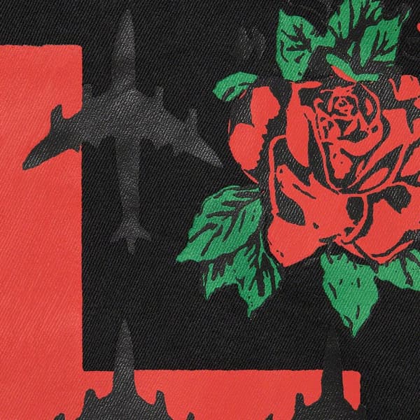 Supreme Destruction of Purity Harrington Jacket - Black (front)