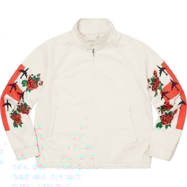 Supreme Destruction of Purity Harrington Jacket - Stone (front)