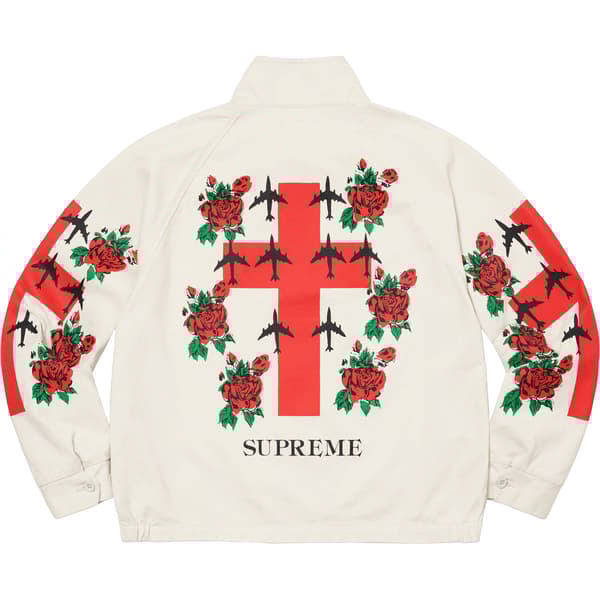 Supreme Destruction of Purity Harrington Jacket - Stone (front)