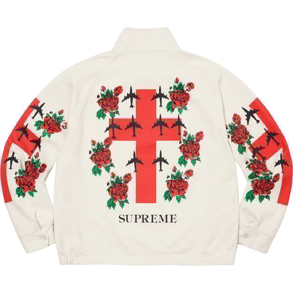Supreme Destruction of Purity Harrington Jacket - Stone (front)