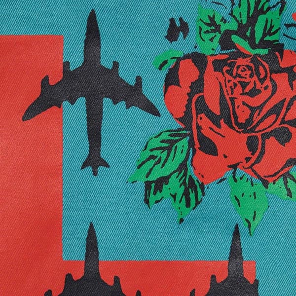 Supreme Destruction of Purity Harrington Jacket - Teal (front)