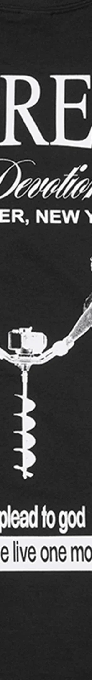 Supreme Devotion Tee - Black (front)